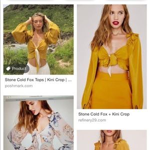 ISO Stone cold fox Kini  crop top